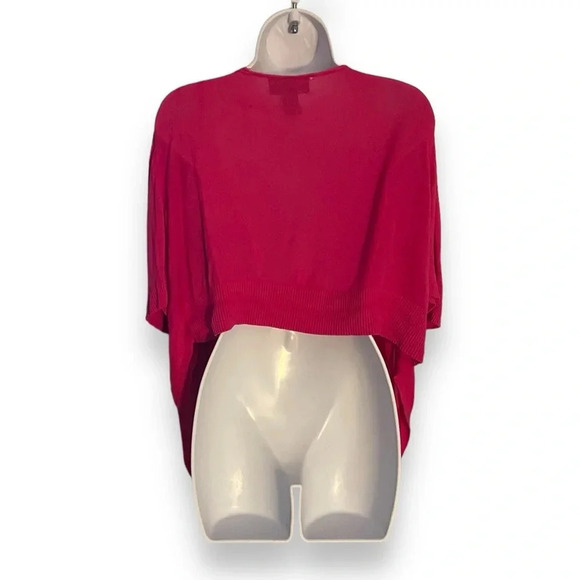 Lane Bryant Vibrant Pink Open-Front Cardigan, Plus Size 18/20 - Picture 3 of 8